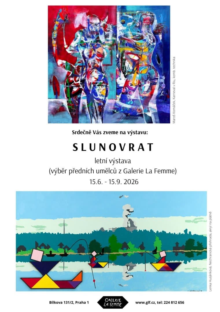 Skupinová výstava Slunovrat, Galerie La Femme